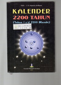 Image of Kalender 2200 Tahun (Tahun 1 s/d 2200 Masehi)